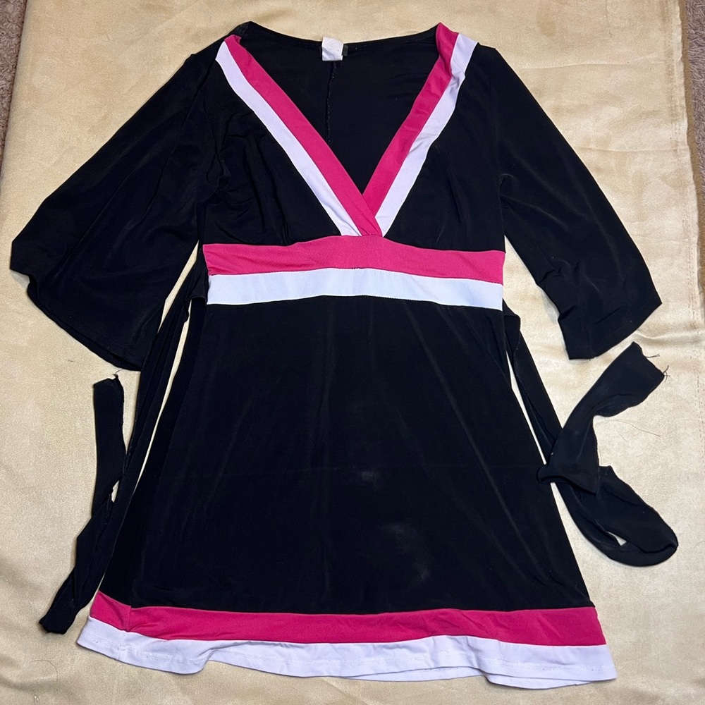 Vanity tie blouse